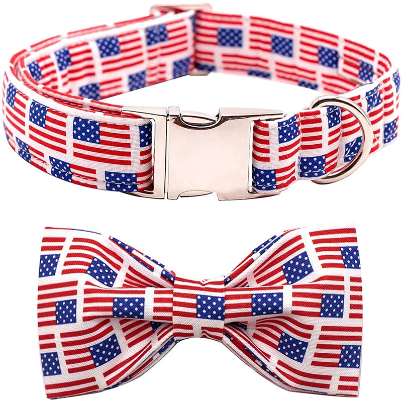 4th of store july dog collar