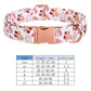 White Bow Tie Dog Collar with Christmas Print