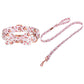 White Bow Tie Dog Collar with Christmas Print